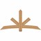 Ekena Millwork Alberta Smooth Timber Gable Bracket, Western Red Cedar, 72"W x 36"H x 1 1/2"D x 5 1/2"F, 12/12 Pitch GBW072X36X0206ALB00SWR - alternate 1